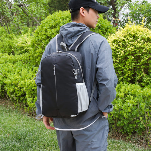 Leisure Backpack with Multiple Compartments and Breathable Shoulder Straps Bowlift