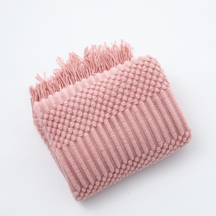 Textured Knit Scarf Bowlift