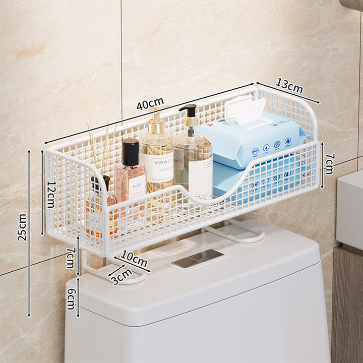 Over-Toilet Storage Organizer Rack Bowlift