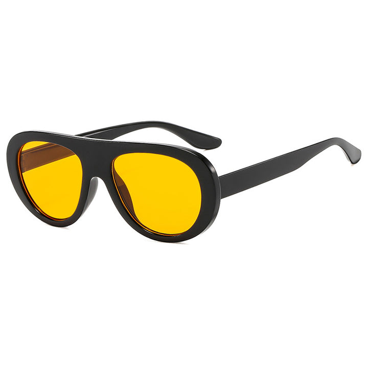 Women's fashionable oversized sunglasses with protective UV filter Bowlift