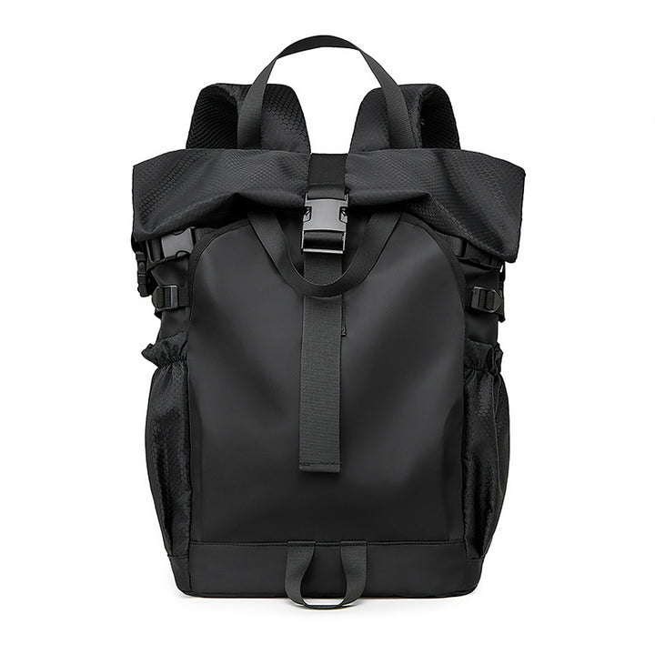 Versatile Outdoor Roll-Top Backpack Bowlift