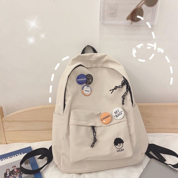 Casual Canvas Backpack Bowlift
