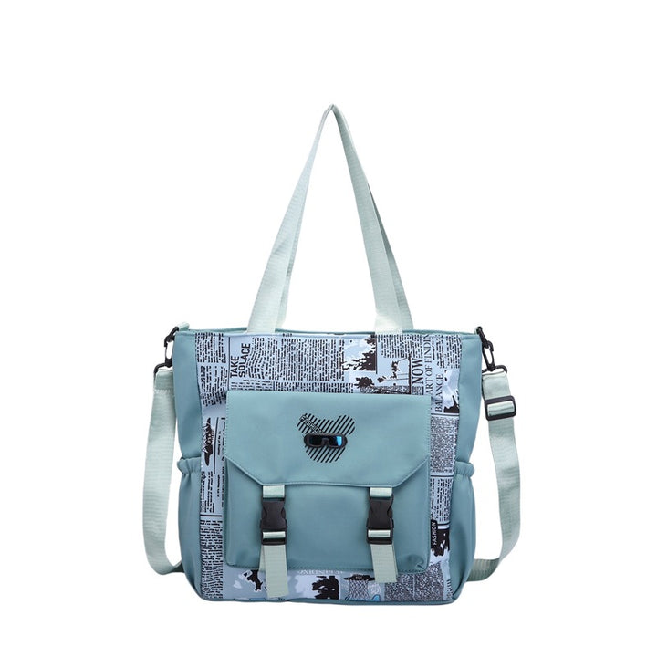 Modern Canvas Shoulder Bag Bowlift