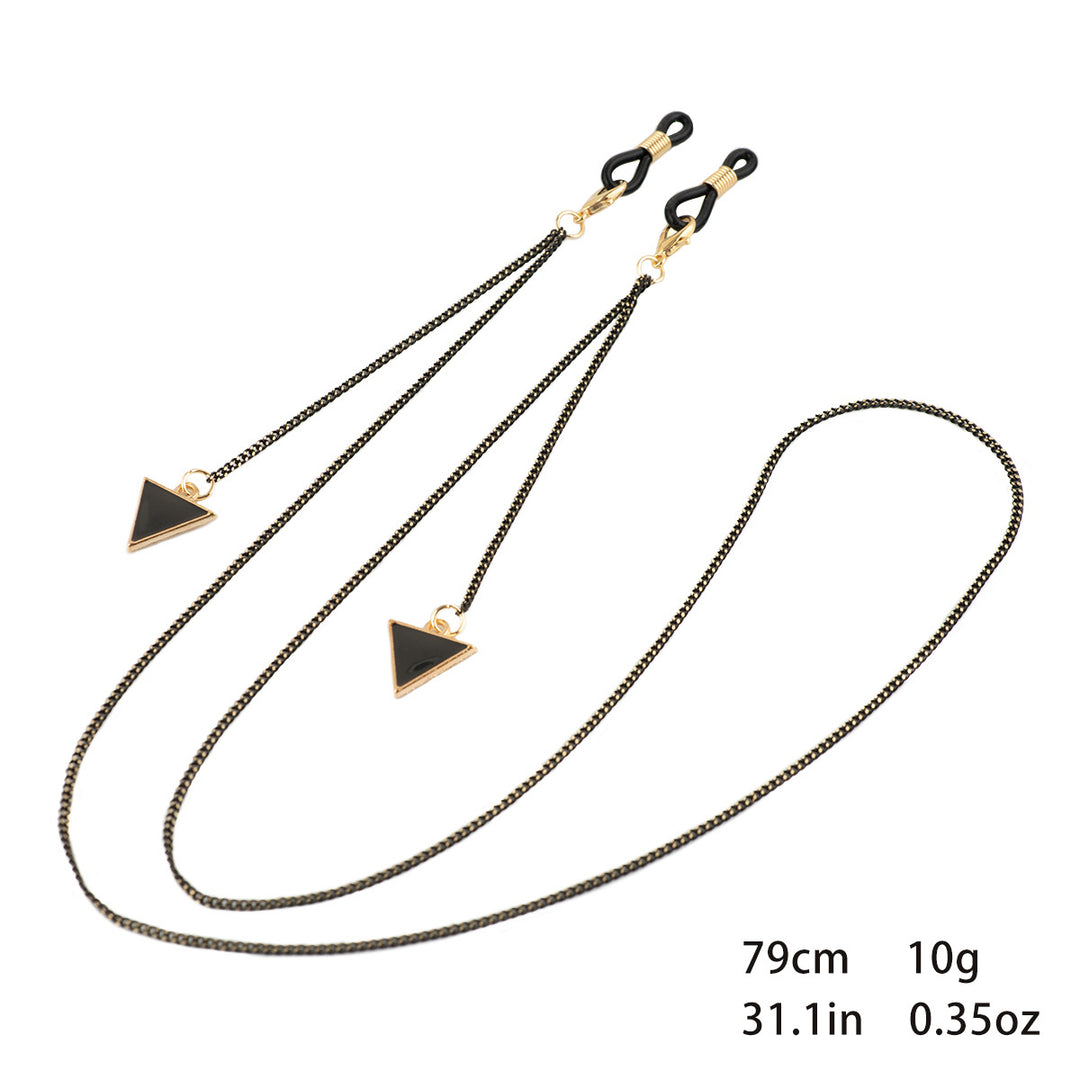 Geometric Pendant Eyewear Chain Bowlift