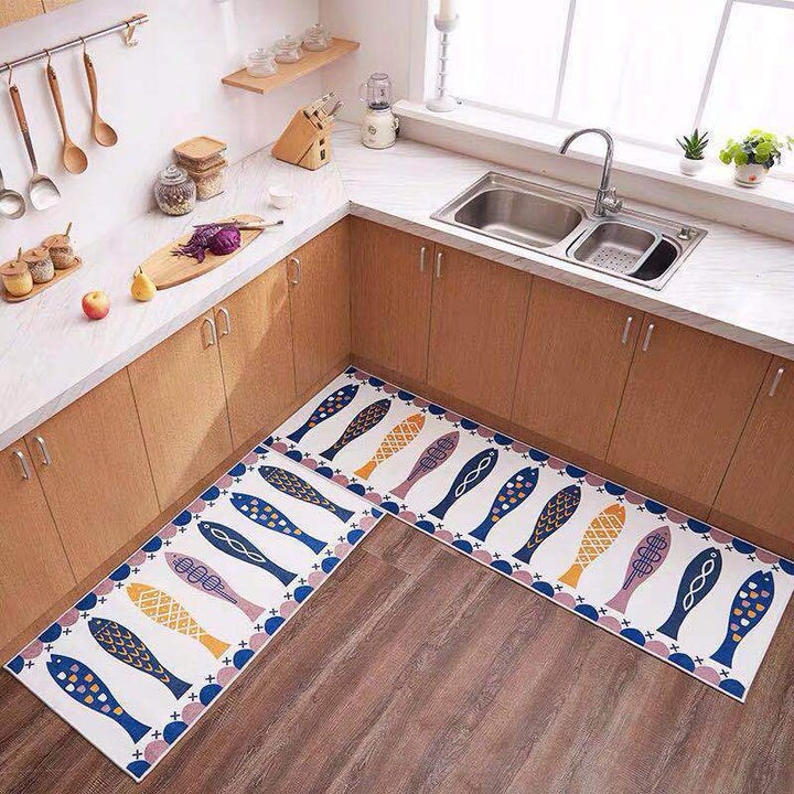 Decorative Kitchen Runner Mat Bowlift