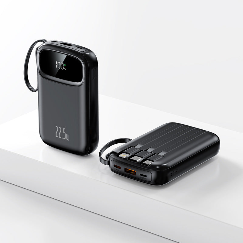 Portable power bank with LED display Bowlift