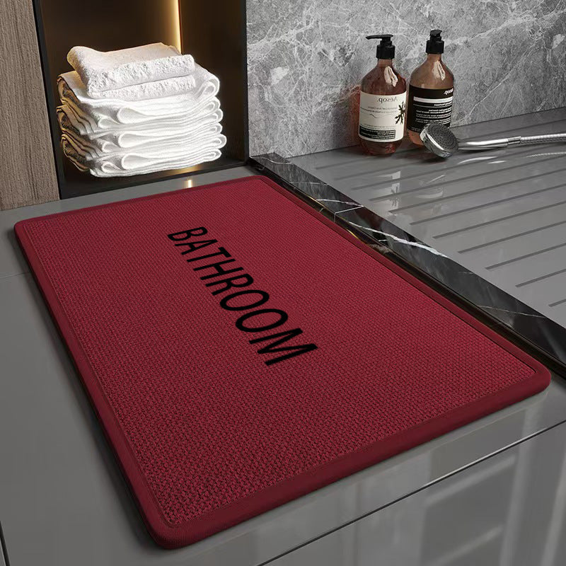 Soft Plush Bathroom Mat Bowlift