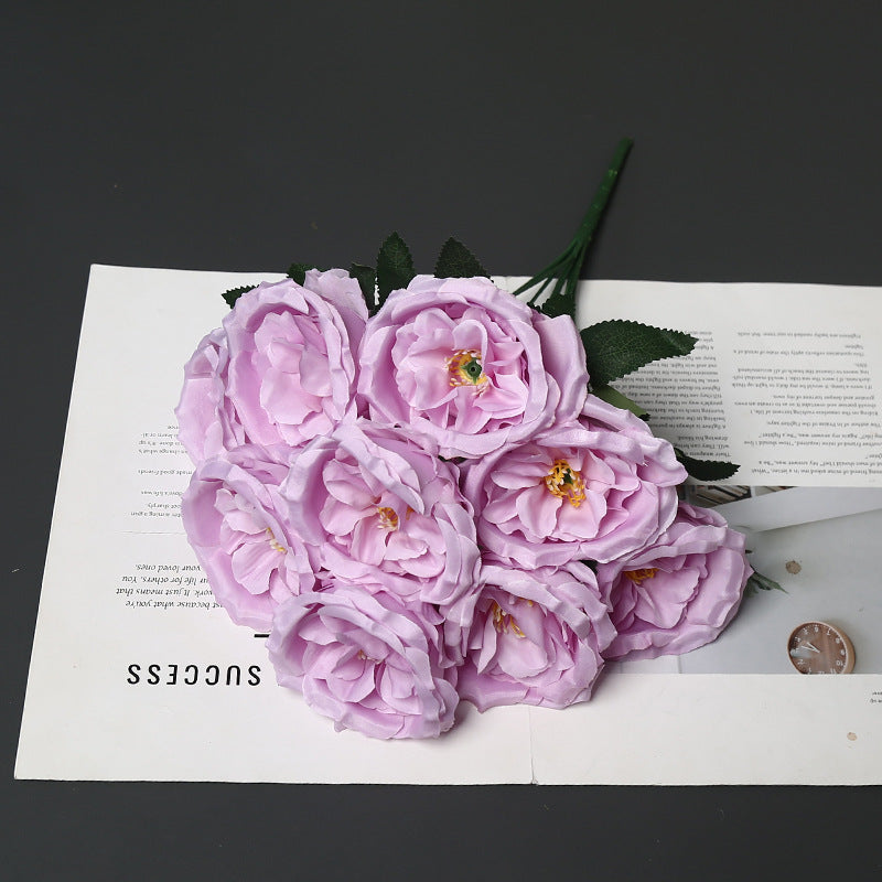 Decorative Artificial Flower Bouquet for Home Display