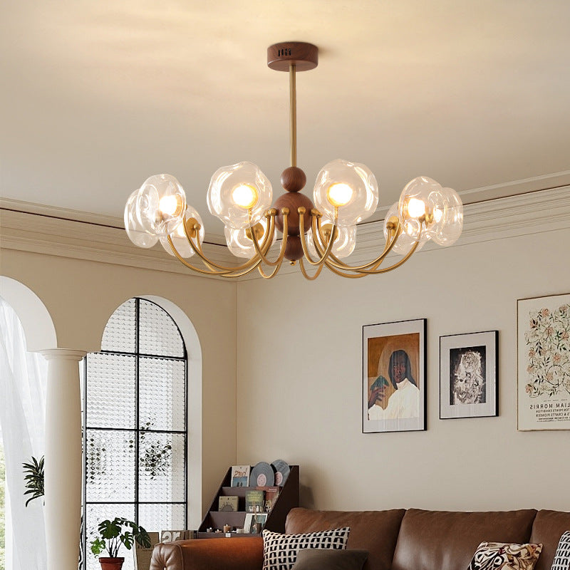 Artistic Glass Pendant Chandelier
