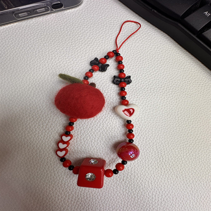 Playful Beaded Phone Charm Bowlift