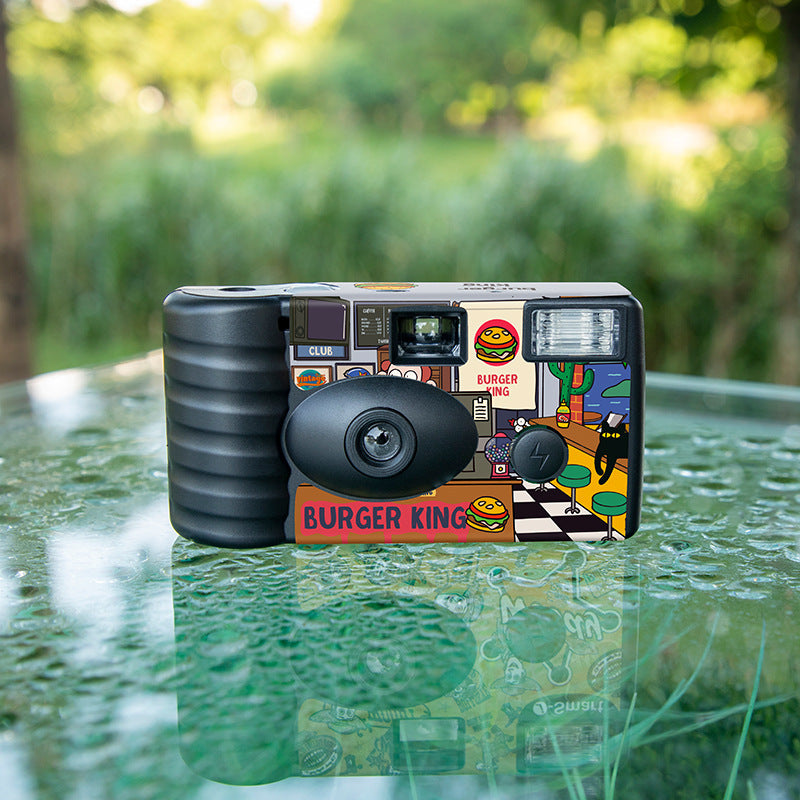Fun-Themed Disposable Camera Bowlift