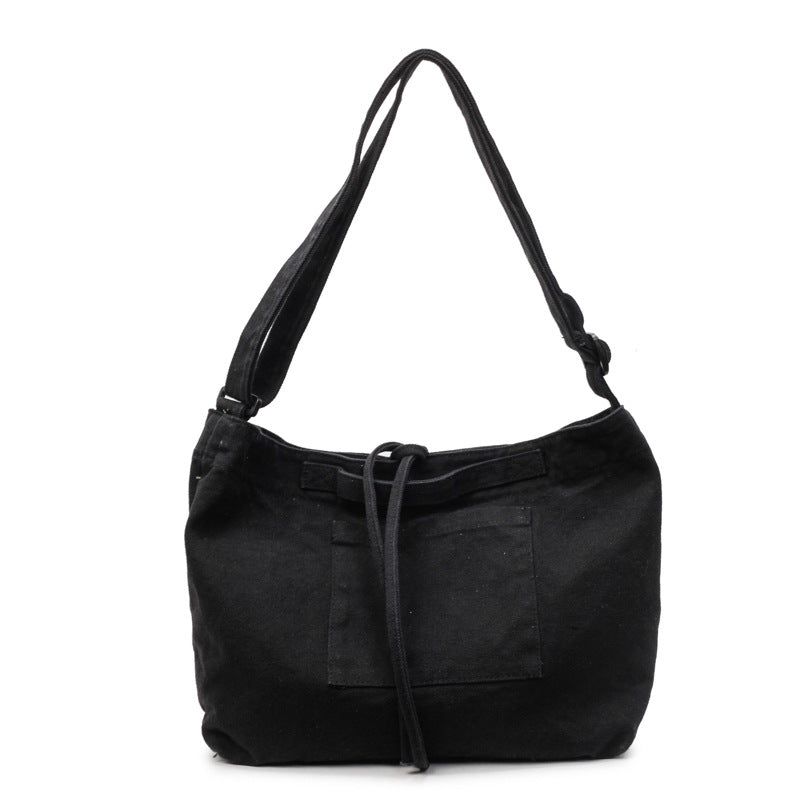 Casual Drawstring Shoulder Bag Bowlift
