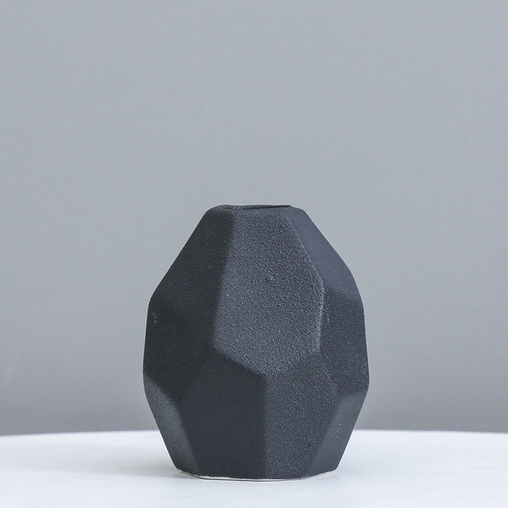 Geometric Decorative Ceramic Vase Bowlift