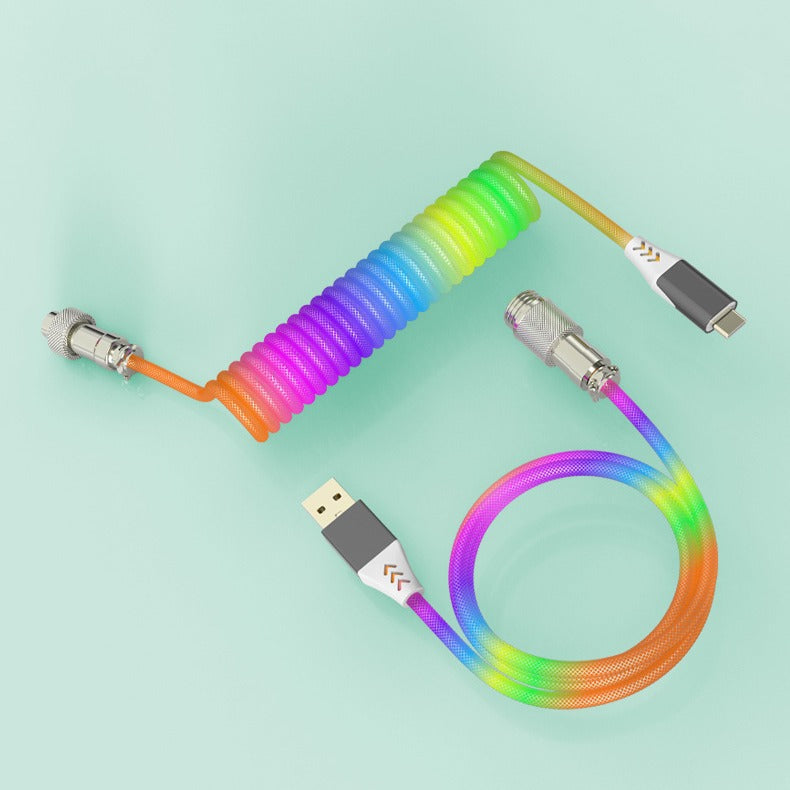 USB Type-C Mechanical Keyboard Connection Cable Bowlift