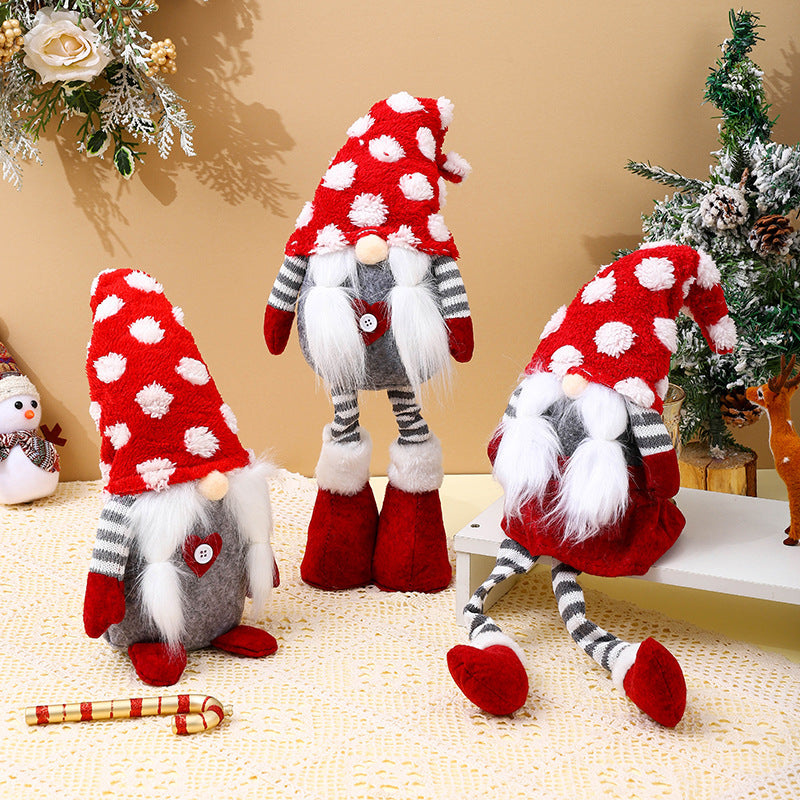 Decorative Christmas gnome Bowlift