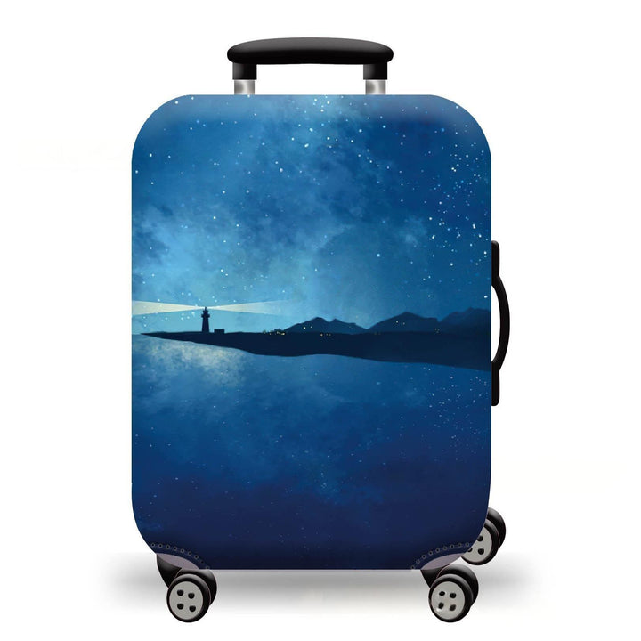 Unisex Hard-shell suitcase with stunning mountain landscape design Bowlift