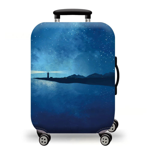 Unisex Hard-shell suitcase with stunning mountain landscape design Bowlift