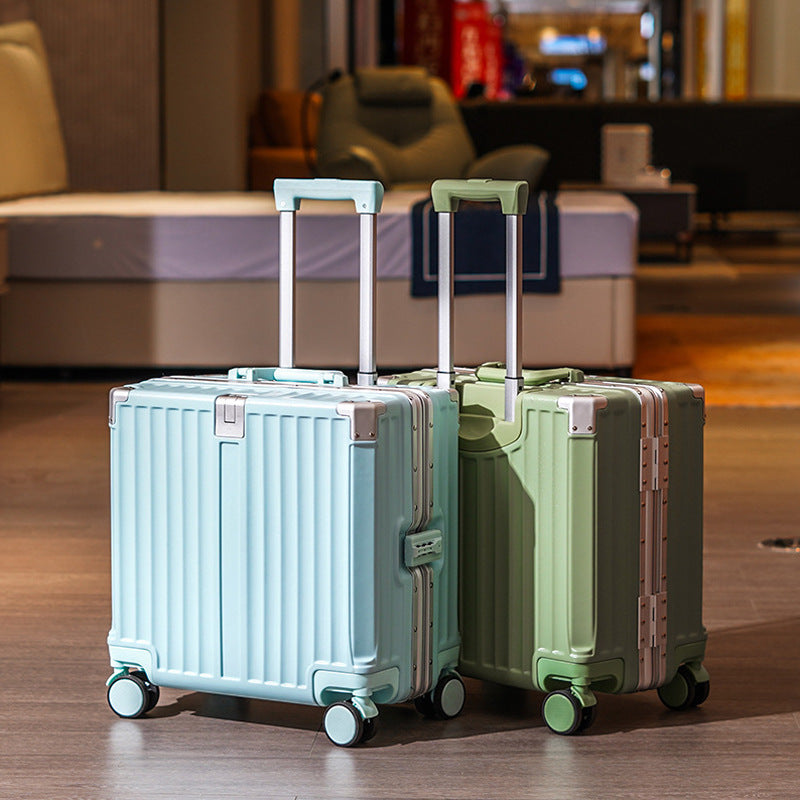 Compact Retractable Hard Shell Rolling Suitcase Bowlift