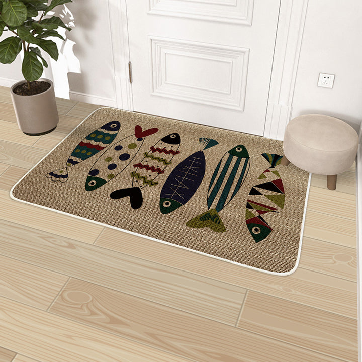 Whimsical Animal-Themed Area Rug Bowlift
