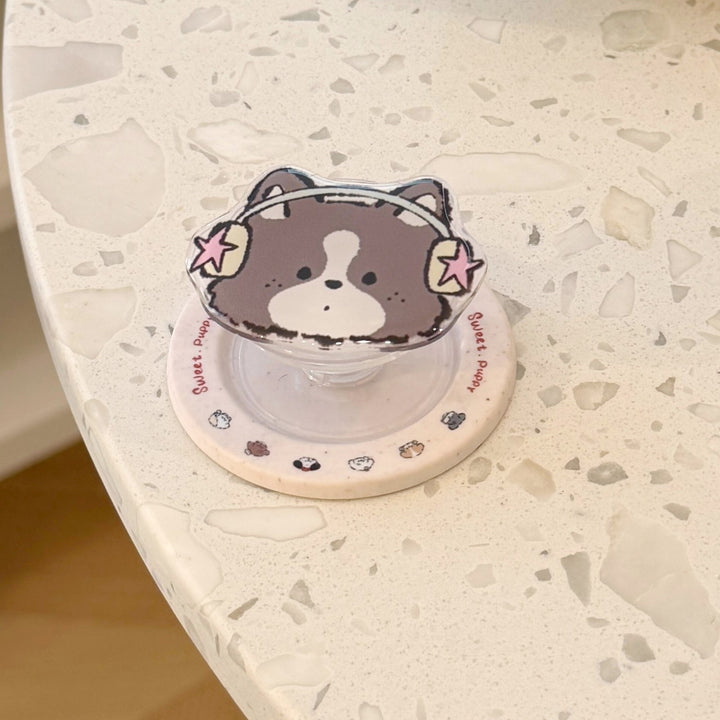 Kawaii Smartphone Halter Calfskin Bowlift