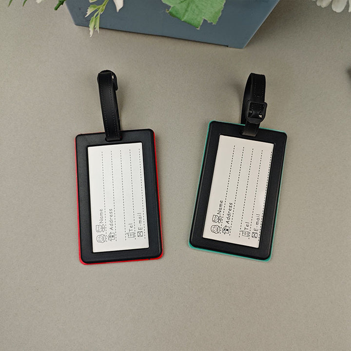 Unisex Customizable Luggage Tag Bowlift