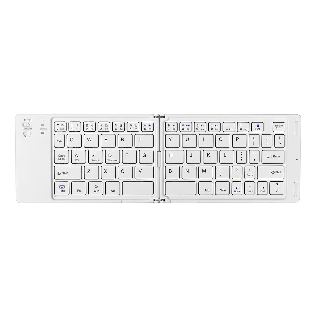 Foldable Bluetooth Travel Keyboard Bowlift