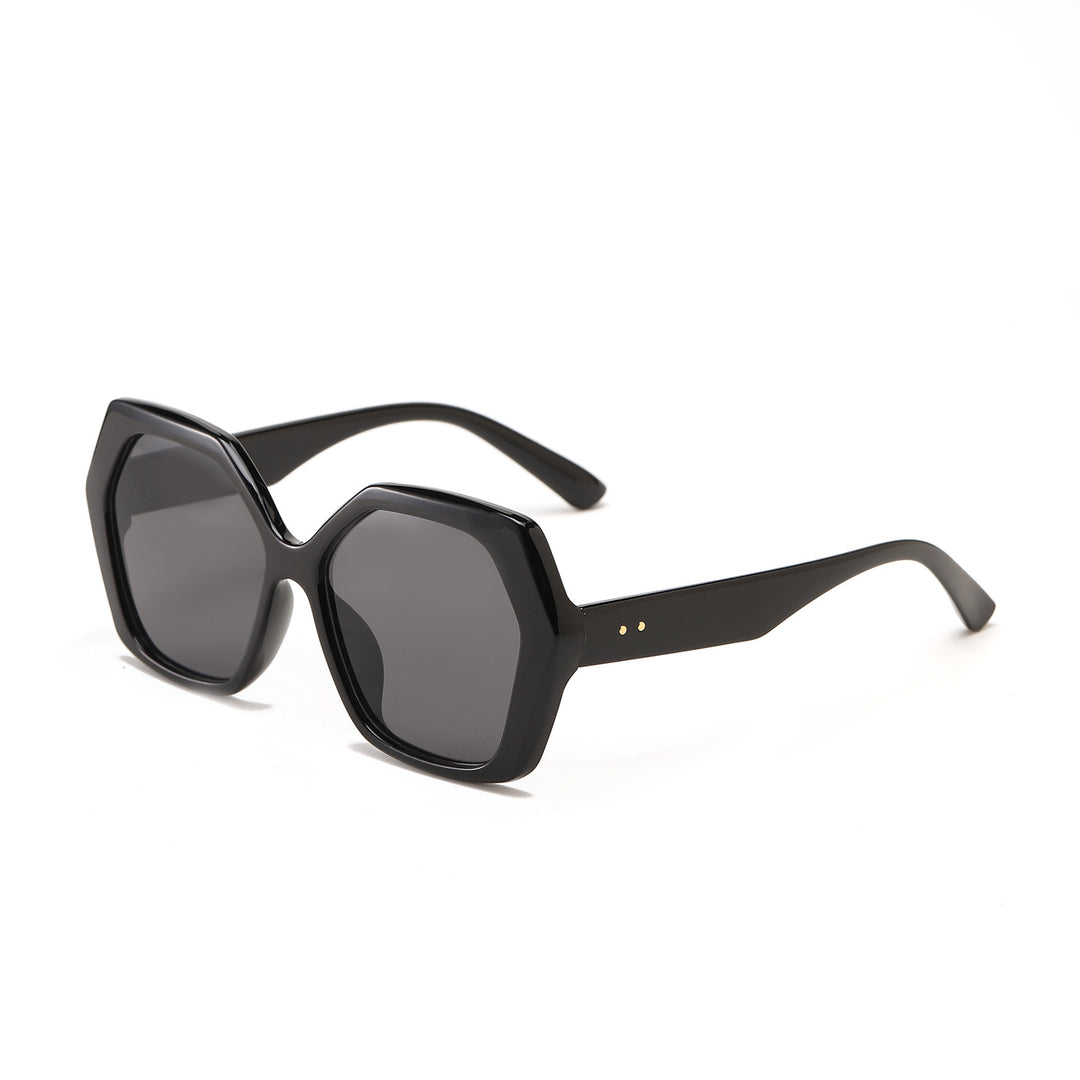 Women's geometric sunglasses with eye-catching design Bowlift
