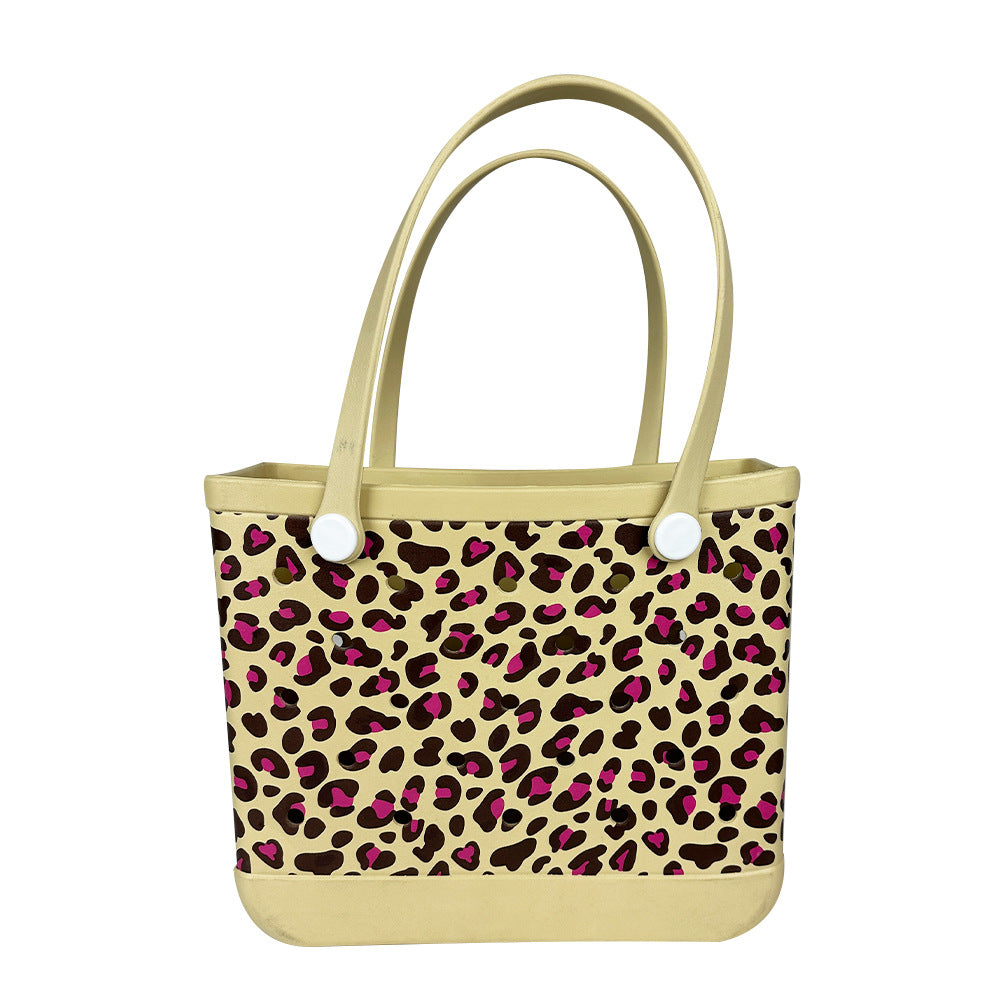 Fashionable Leopard Print Tote Bag Bowlift