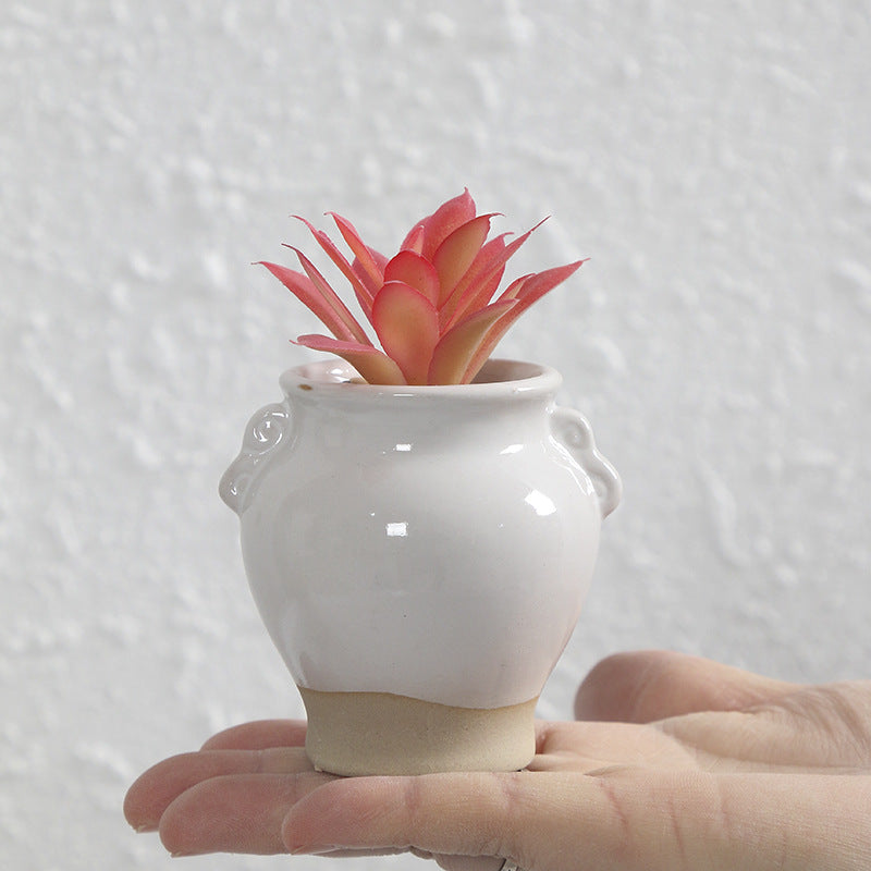Miniature Decorative Flower Pot Bowlift