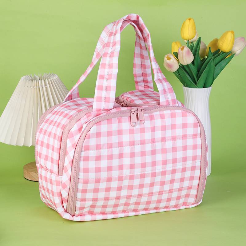 Multifunctional Cosmetic Organizer Bag with Removable Hanging System Bowlift
