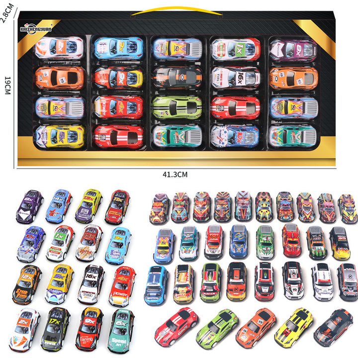 Miniature Pull-Back Racing Car Collection Bowlift