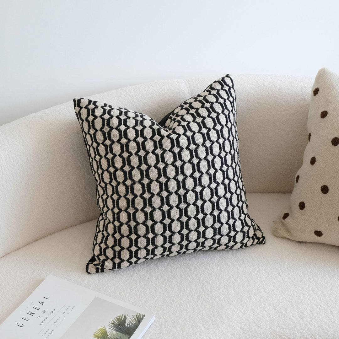 Geometric Pattern Throw Pillow