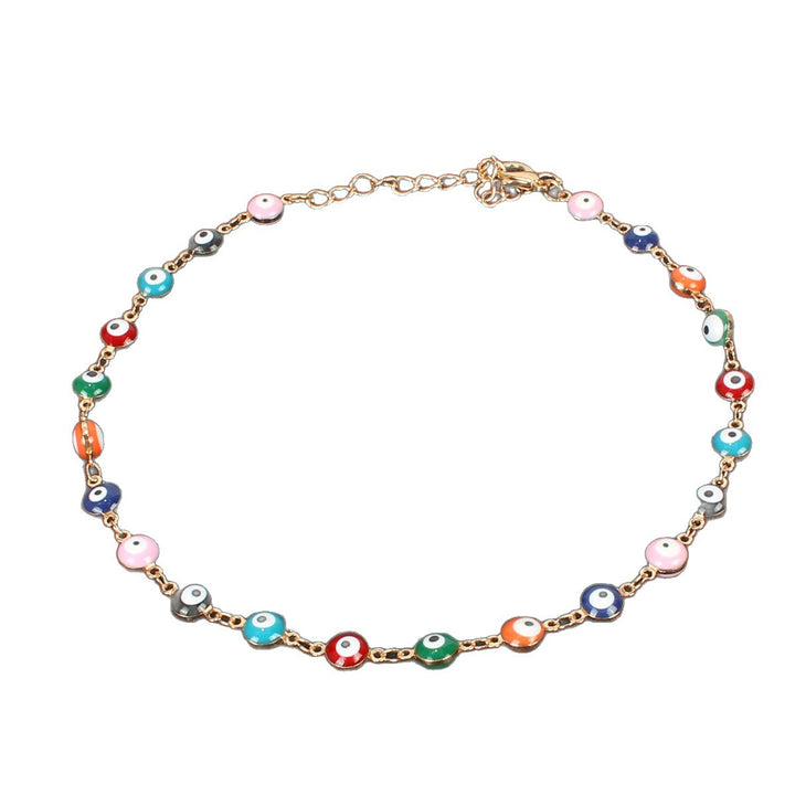 Colorful Beaded Anklet Bowlift