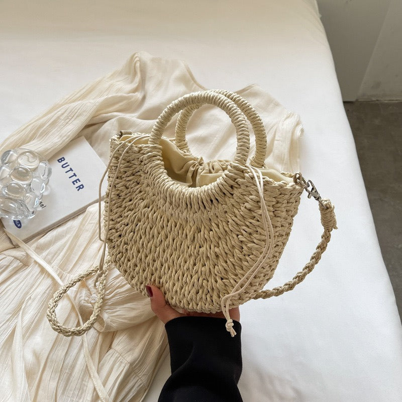 Handbag with Braided Details Bowlift