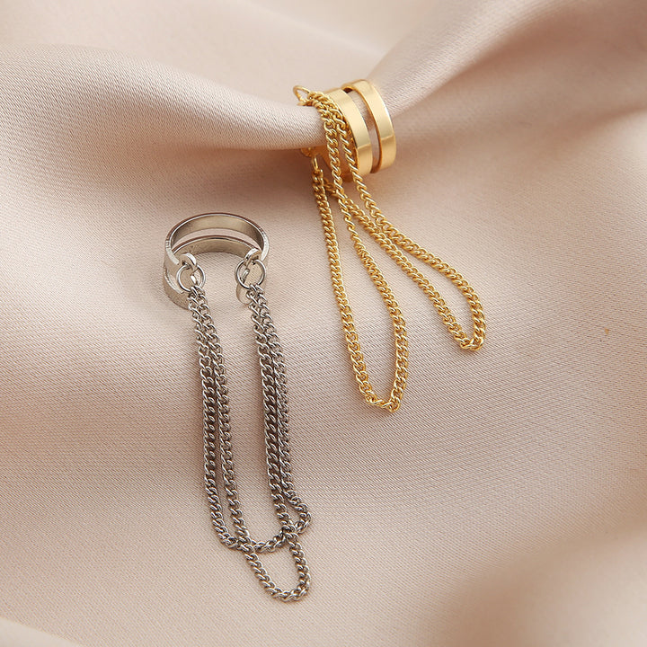 Fashionable chain ring with removable chains from Bowlift
