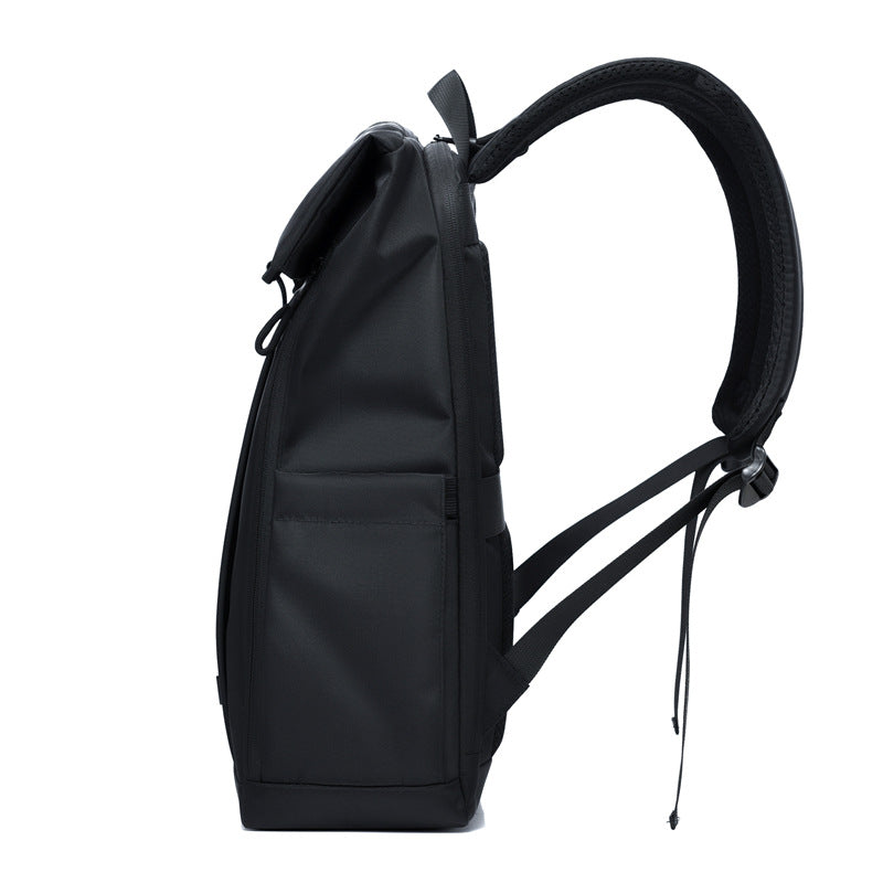 Versatile Roll-Top Laptop Backpack Bowlift
