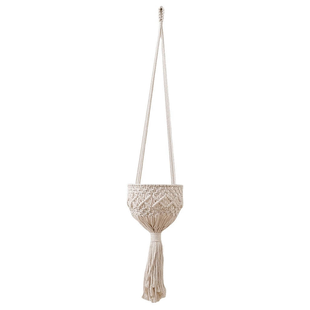 Macramé Hanging Plant Basket Bowlift