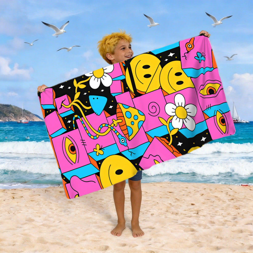 Kids Beach Towel Bowlift