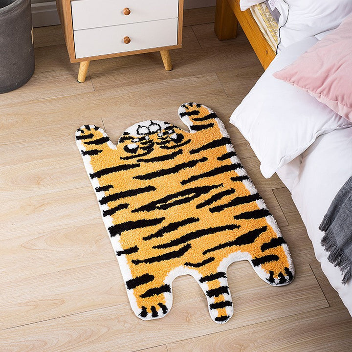 Cute Animal-Shaped Bowlift Rug