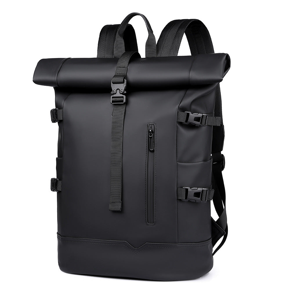 Stylish rolltop backpack with versatile organization compartments Bowlift