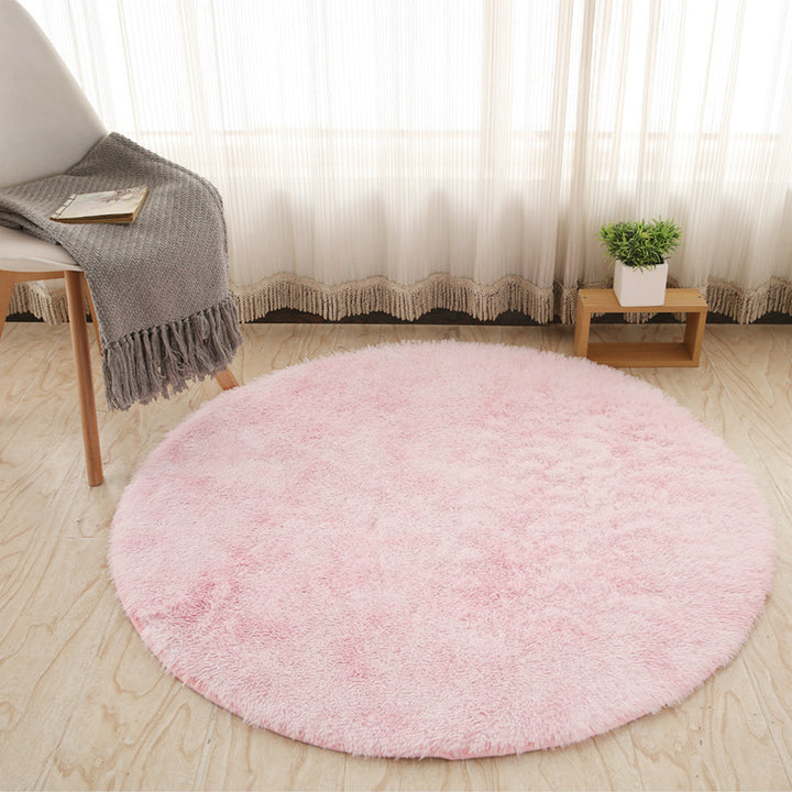 Soft Shaggy Round Area Rug