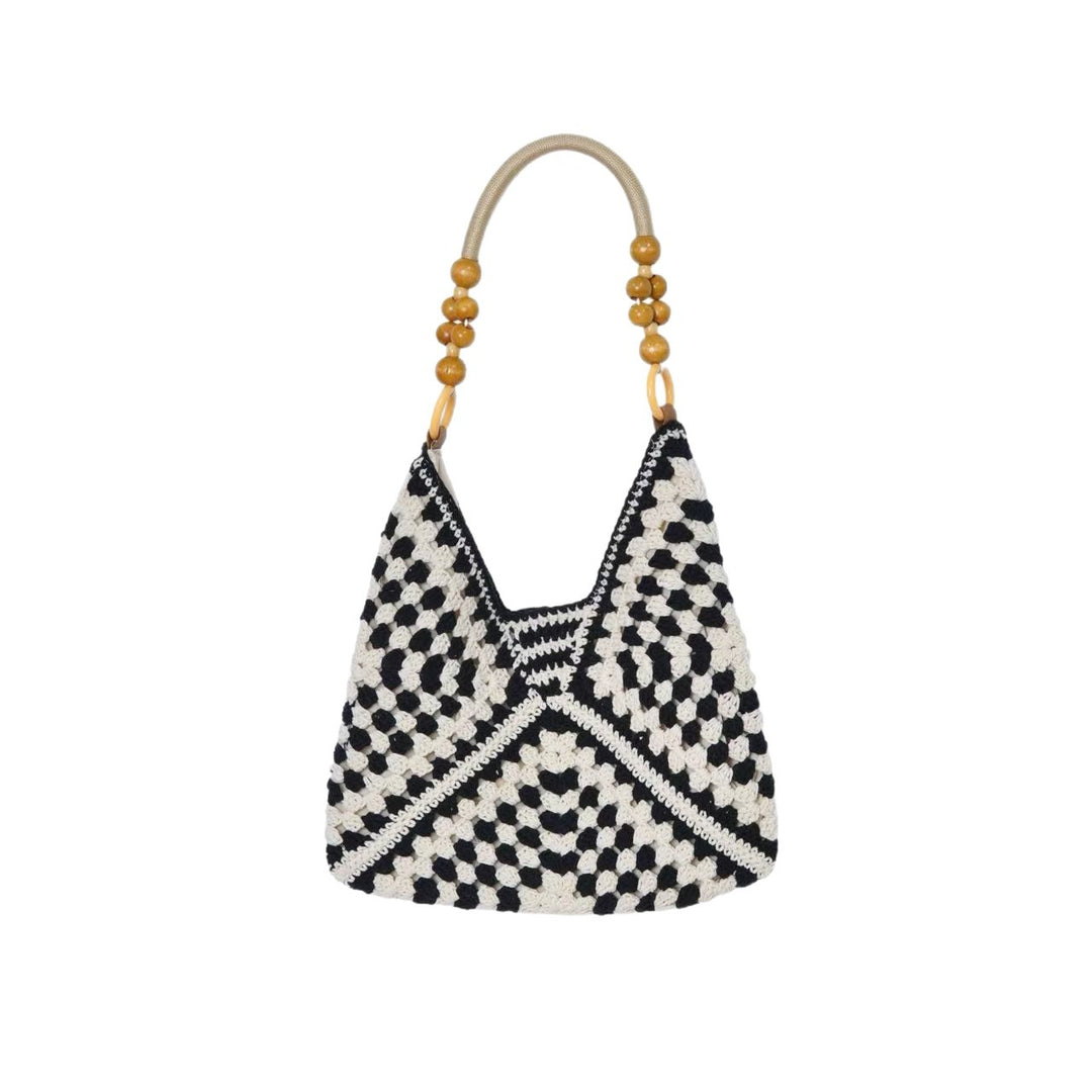 Handbag with Bohemian crochet look Bowlift