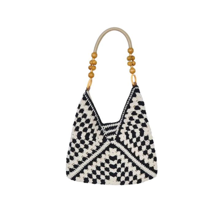Handbag with Bohemian crochet look Bowlift