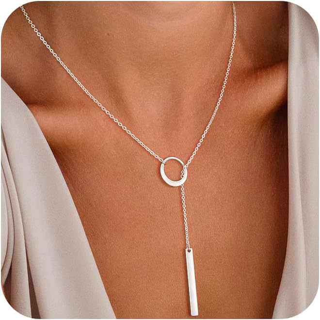 Double Layered Heart Pendant Necklace Bowlift