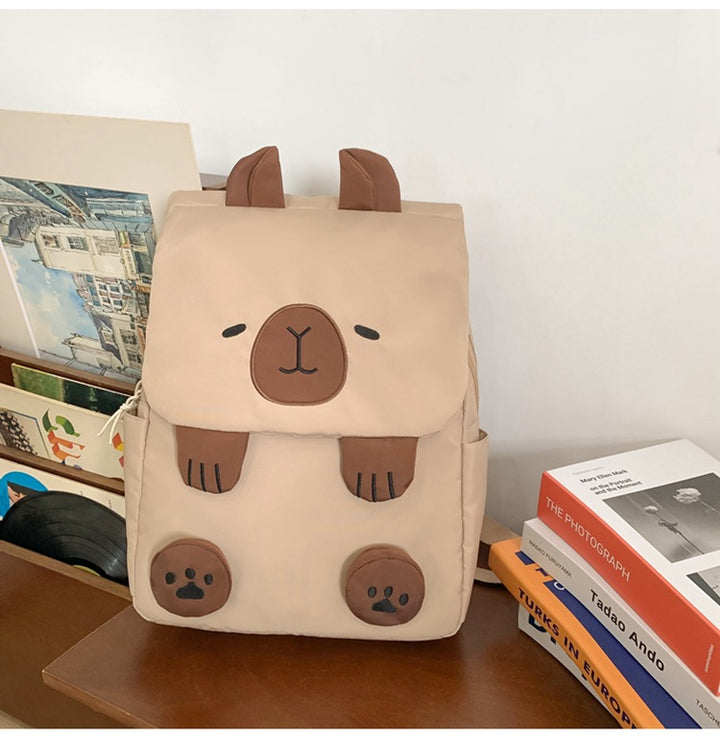 Backpack with Cute Animal Motif Bowlift