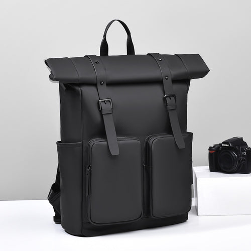 Roll-Top Waterproof Backpack Bowlift