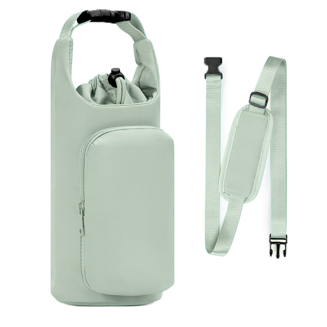 Shopping bag with insulated water bottle compartment Bowlift