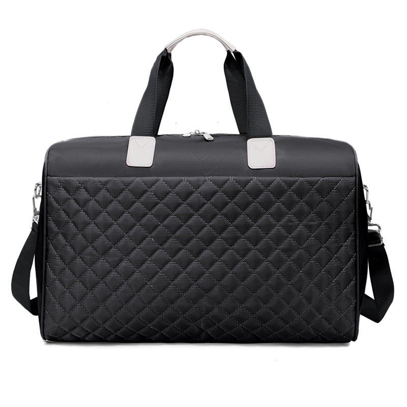 Quilted Travel Weekender Duffel Bag Bowlift