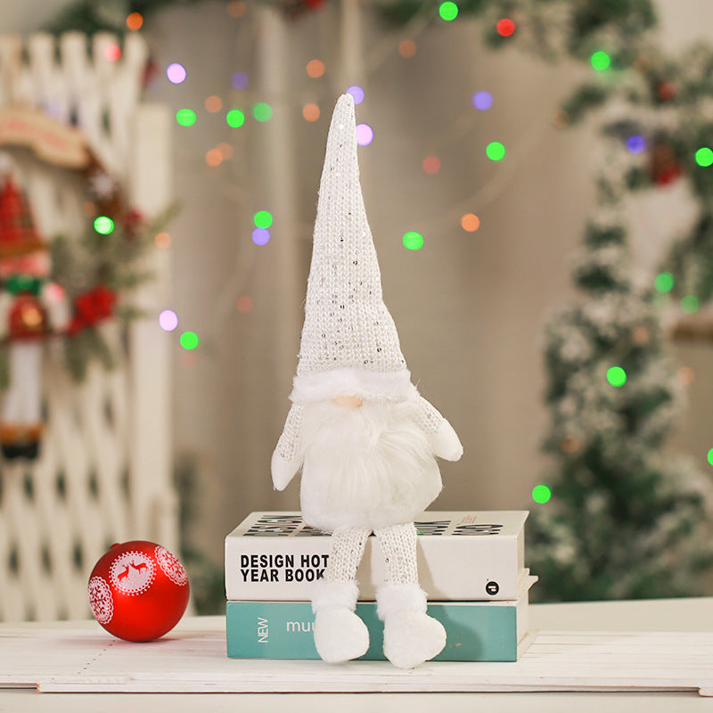 Cute Christmas Gnome Decoration Figure Bowlift