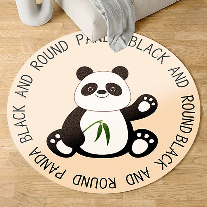 Plush Floral-Shaped Area Rug Bowlift